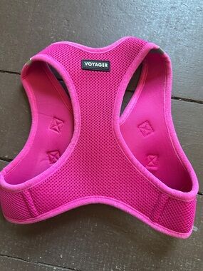 Voyager Pink Mesh Dog Harness - Comfortable No-Pull Vest
